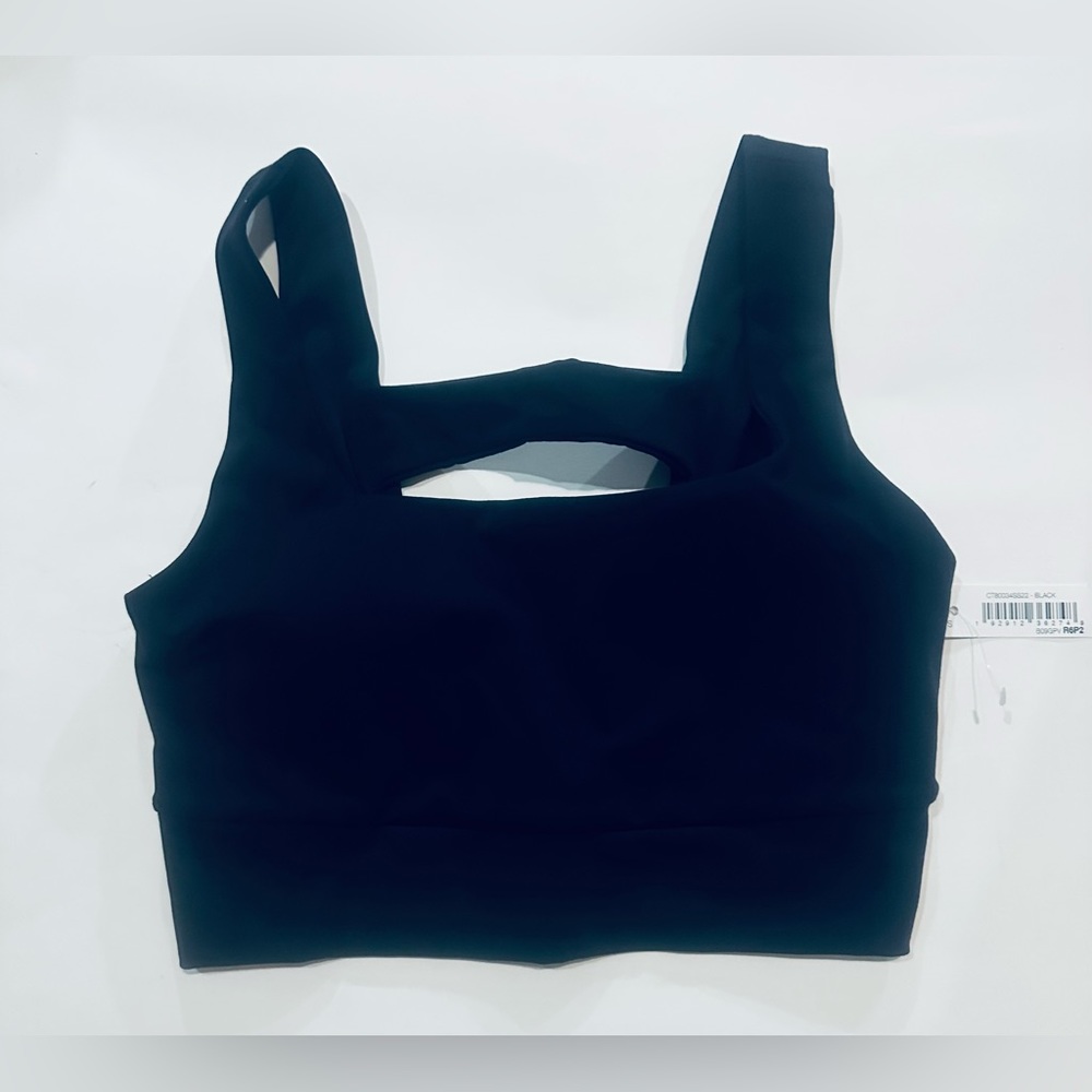 NWT - CORE IO Sports Bra - Black Size S